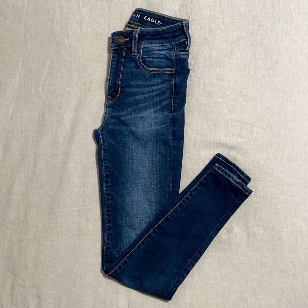 American Eagle, 00 Short, High Rise Jegging